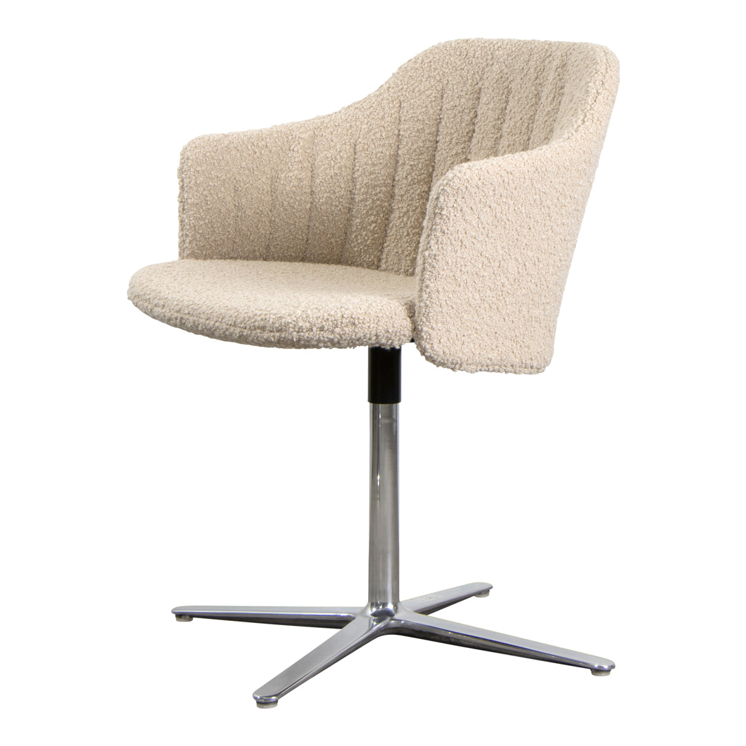 Premium Swivel Office Chair with Adjustable Height, Lumbar Support & Thick Seat Cushion - Ergonomic Computer Desk Chair for Home Office, Gaming & Workspace Comfort