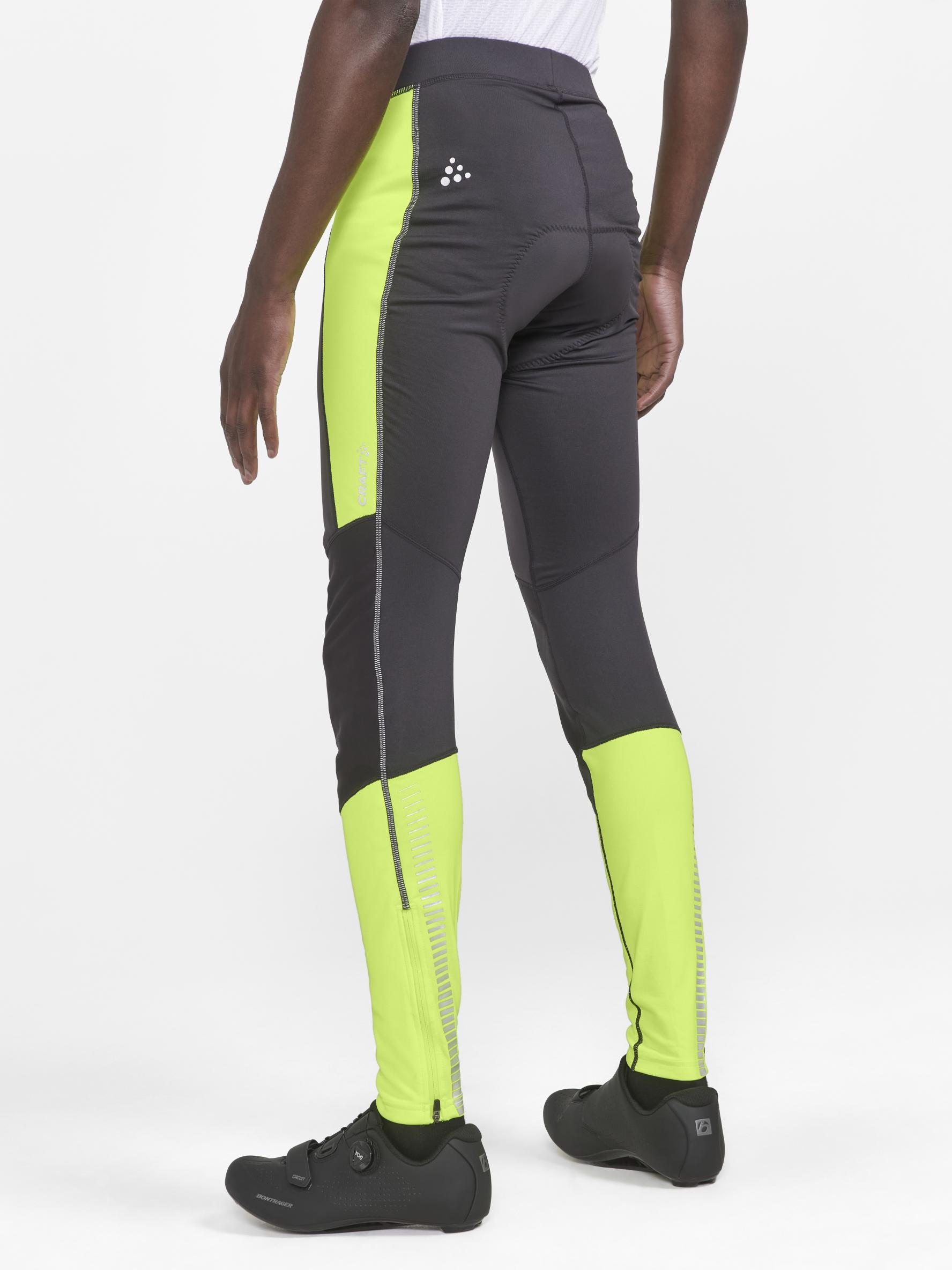 Men's Core Bike Sub Z Lumen Windproof Cycling Tights - High Performance Cold Weather Biking Pants for Outdoor Training & Winter Sports