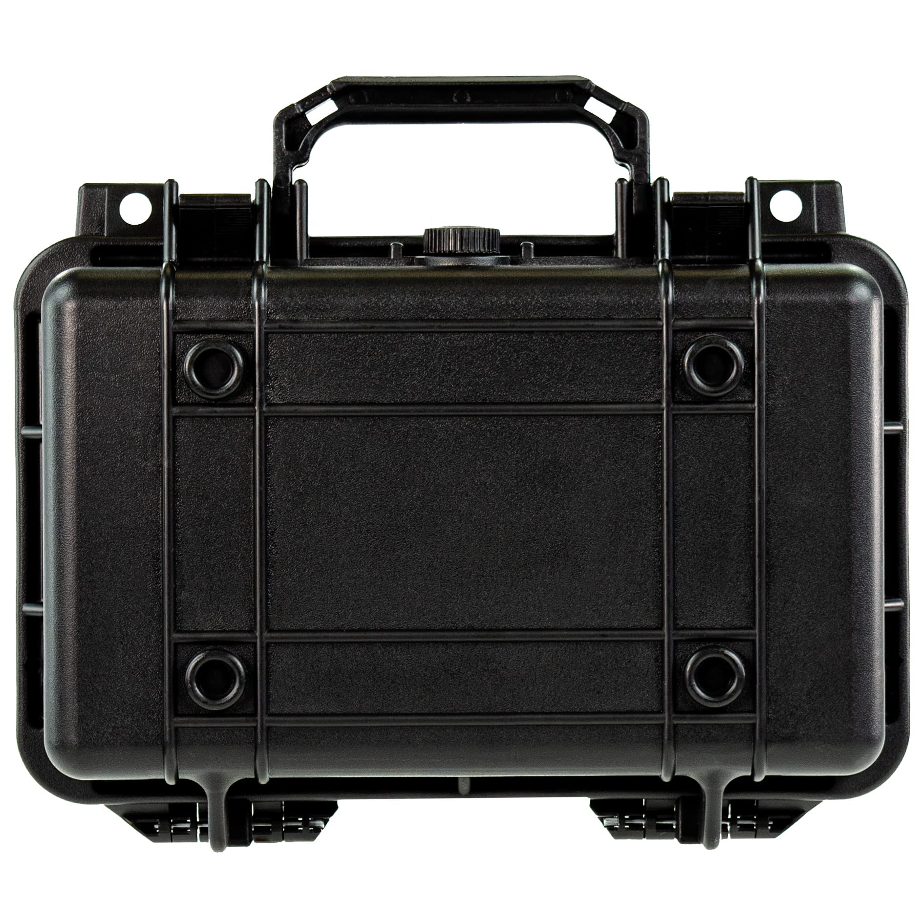 Eylar Hard Gun Case with Custom Logo Plate - Waterproof & Shockproof TSA Approved Rifle Case (11.6x8.3x3.8 Inches) with Protective Foam - Perfect for Firearm Storage, Travel & Outdoor Shooting Range Use