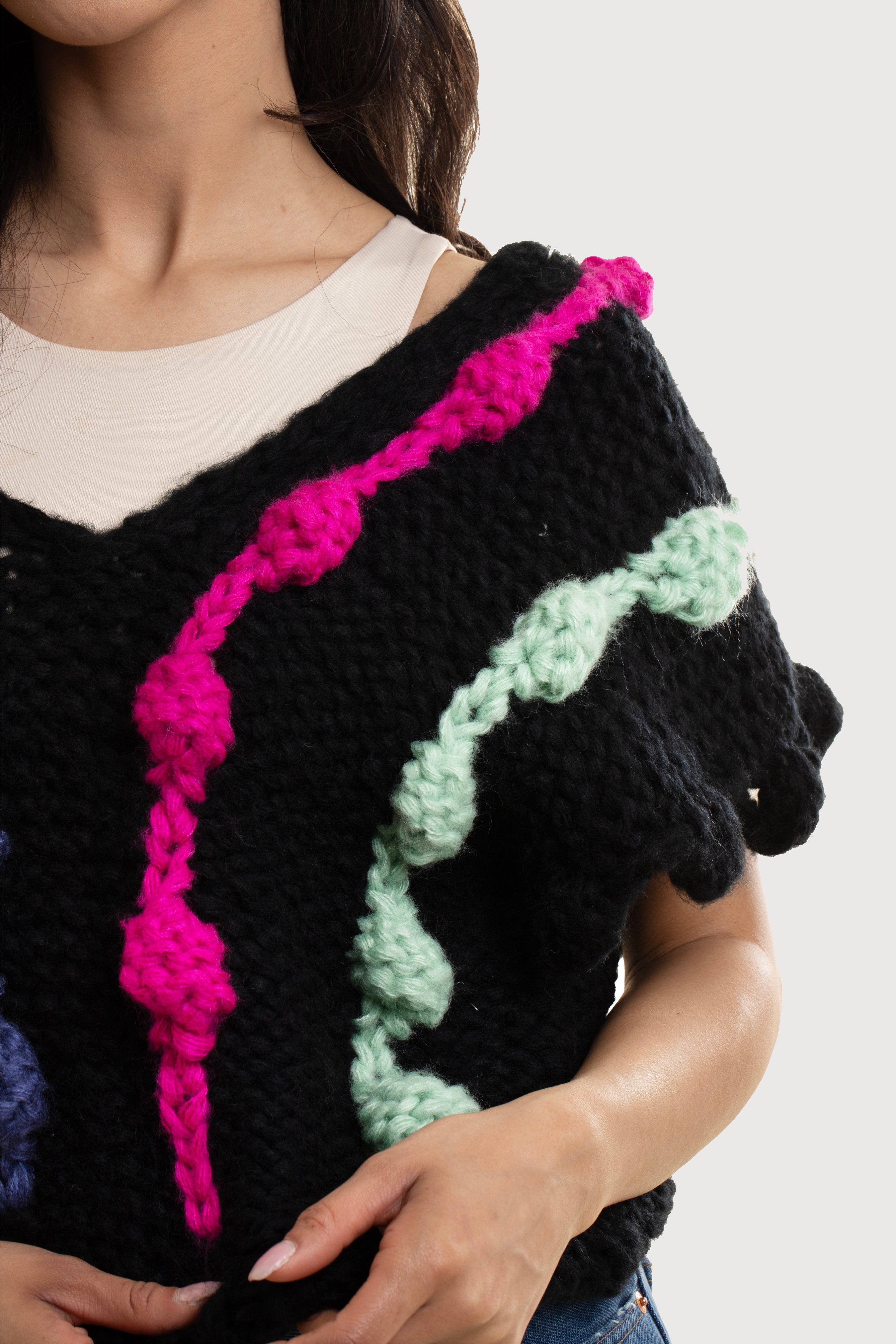 Chunky Knit Sweater Vest for Women - Oversized Cable Knit Cardigan - Cozy Winter Layering Piece for Casual Outfits & Office Wear