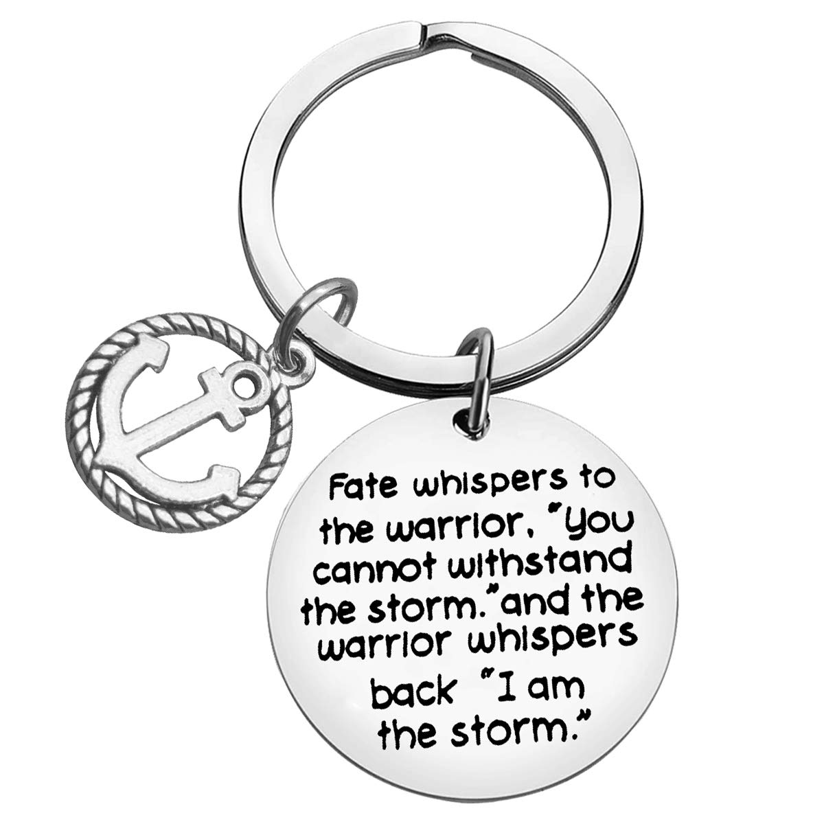 Inspirational Keychain Gifts for Women & Men - Motivational Present for Friends, Family, Christmas, Birthday & Graduation - Perfect for Daily Encouragement & Office Decor