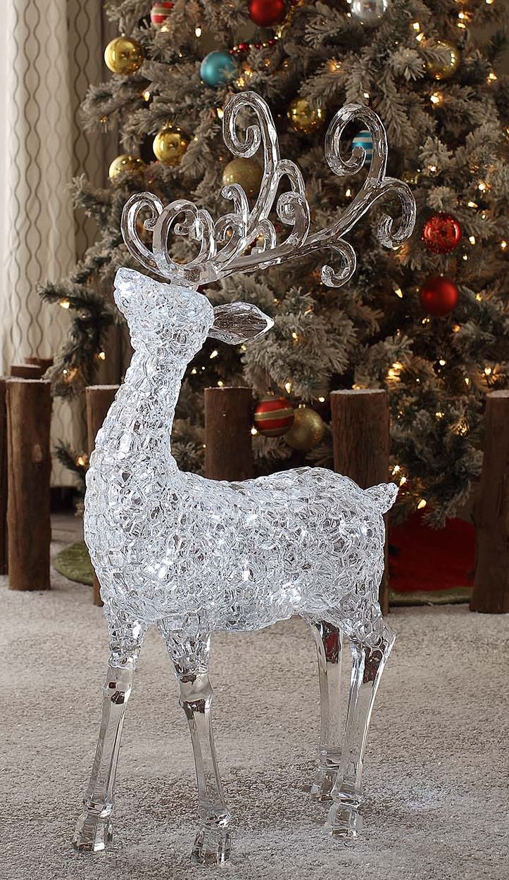 Large Ice Cube Deer Silicone Mold - Perfect for Cocktails, Beverages, and Party Decorations