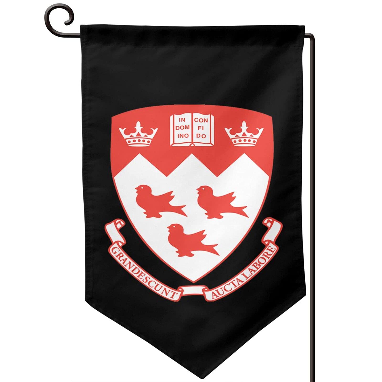 Voglawear McGill University Garden Flag - Double Sided Outdoor Bunting for Home, Yard & Campus Decor - Perfect for School Spirit, Alumni Pride & Seasonal Celebrations