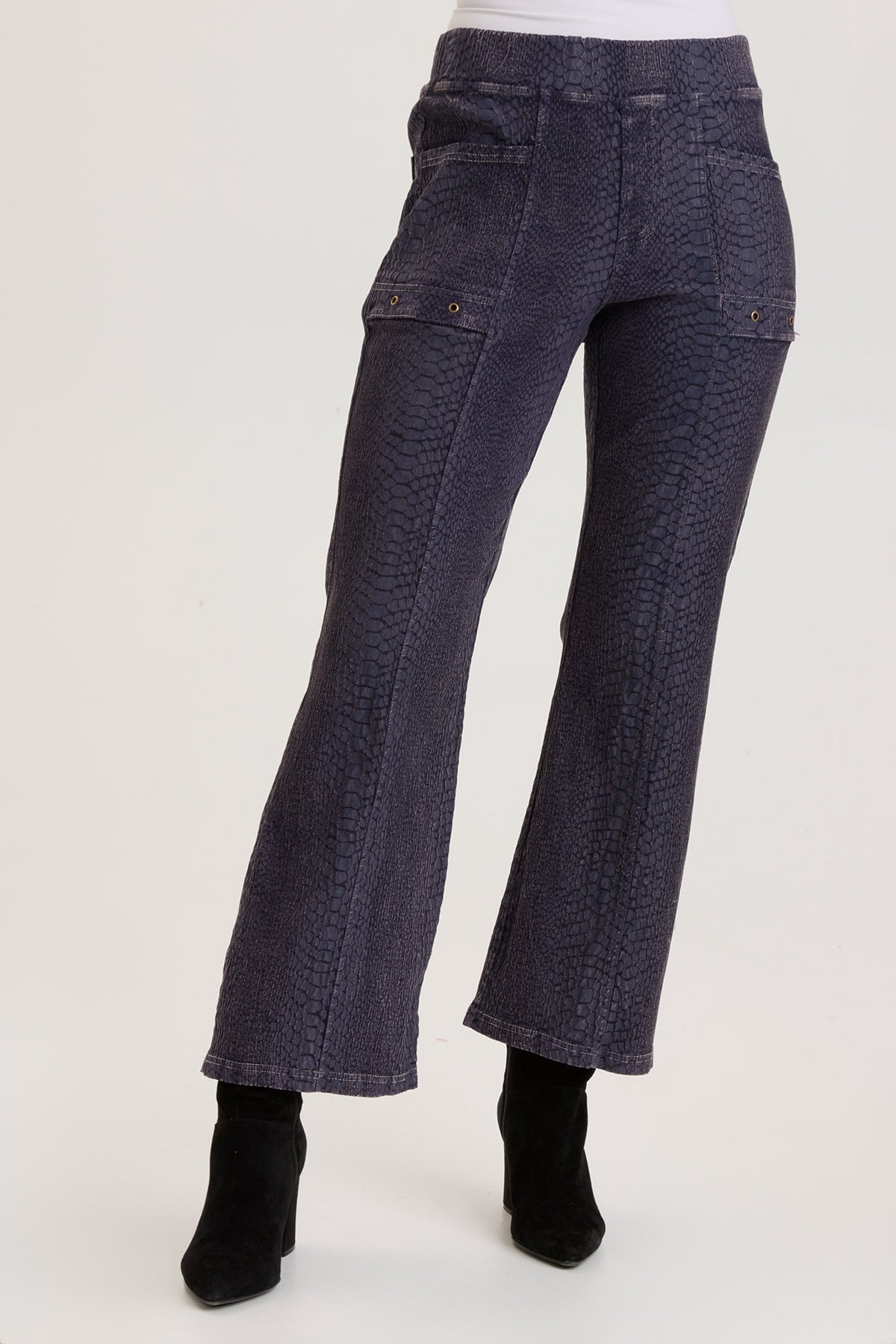 Jenika Flare Pants for Women - High Waisted Bootcut Stretch Jeans | Casual & Office Wear | Perfect for Work, Date Night & Everyday Outfits
