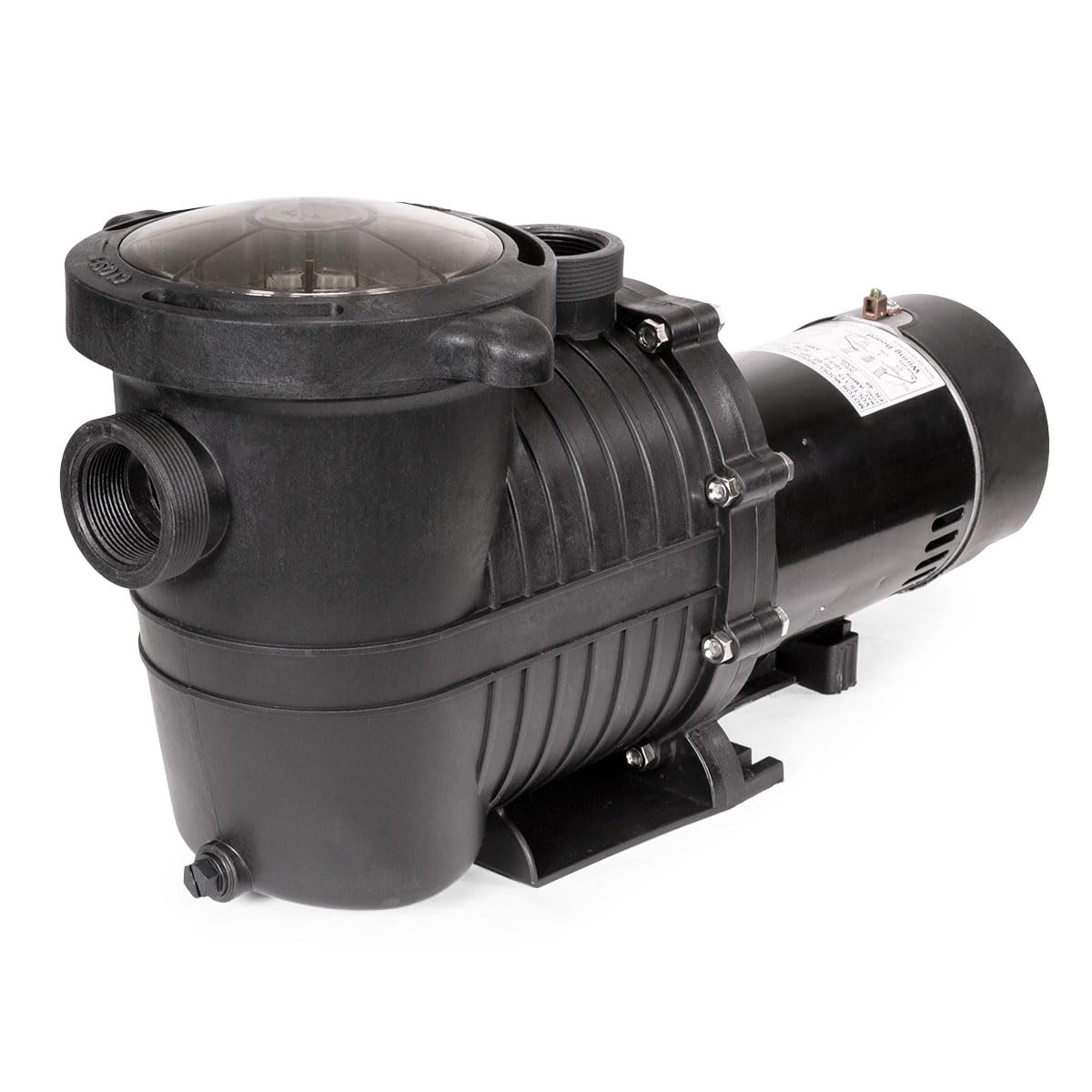 XtremepowerUS 1.0HP Variable Speed Pool Pump - 2-Speed Above Ground Swimming Pool Pump with 115V & 1-1/2