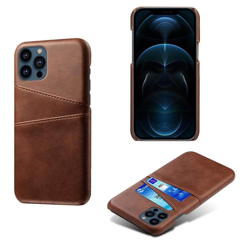 Premium iPhone 13 Pro Max Wallet Case with RFID Protection - Slim Leather Card Holder for Credit Cards & ID - Perfect for Travel, Work & Everyday Use