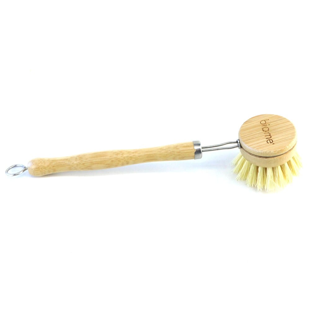 Eco-Friendly Bamboo Dish Brush - Natural & Biodegradable Kitchen Cleaning Tool for Sustainable Dishwashing | Perfect for Eco-Conscious Homes & Zero Waste Living