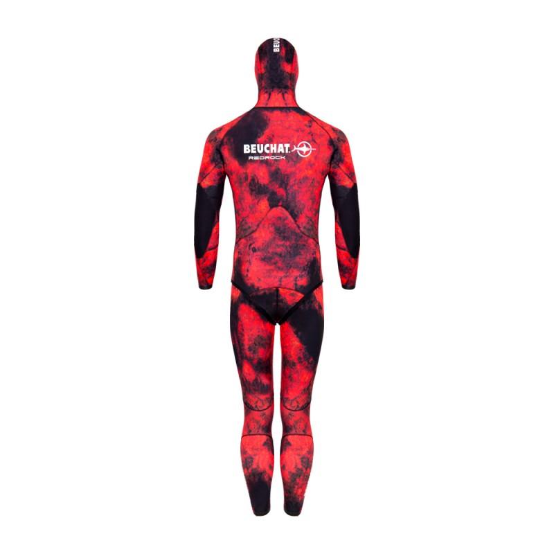 Beuchat REDROCK 7mm Neoprene Scuba Diving Jacket for Cold Water Spearfishing & Snorkeling - Warm & Flexible Wetsuit Top for Underwater Adventures