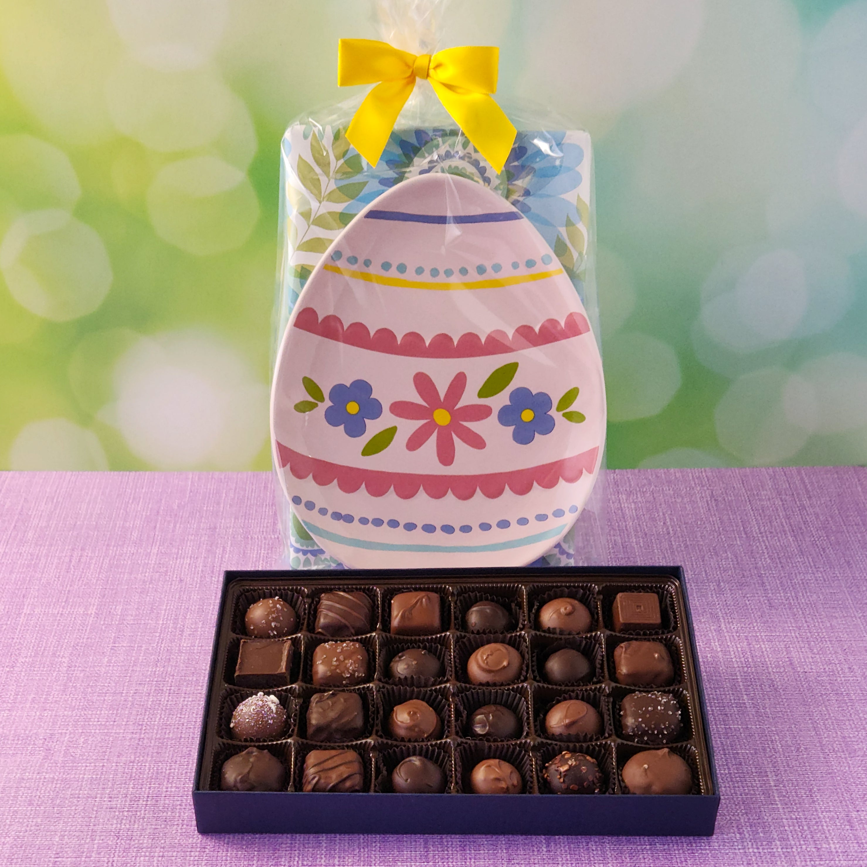 Premium Egg Shaped Sweet Gift Box - Assorted Chocolates & Candies for Easter, Birthday, Valentine's Day & Holiday Gifting