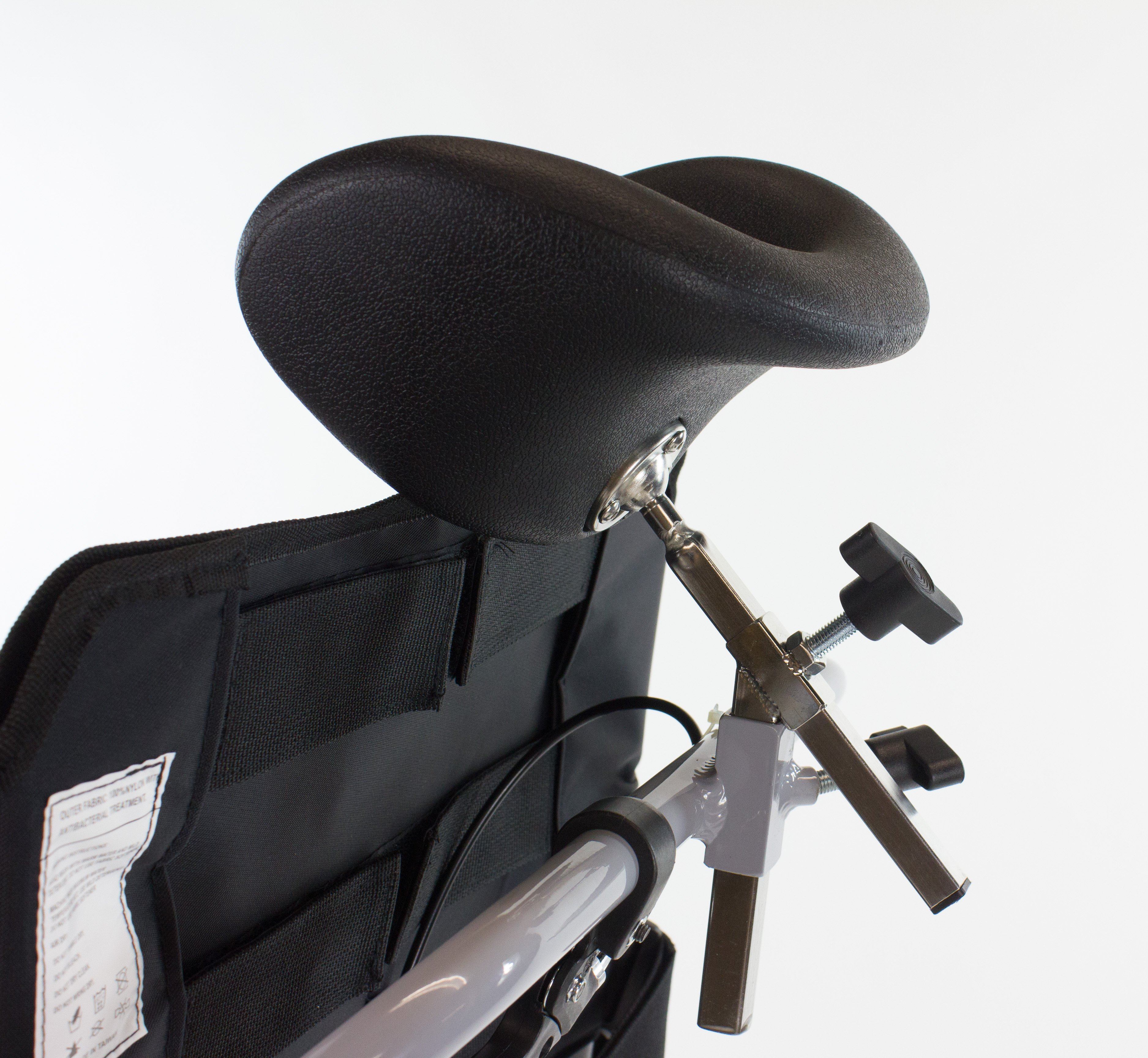 Professional Tilt In Space Reclining Shower Commode Chair with Padded Seat - Ideal for Elderly Care, Post-Surgery Recovery & Home Bathroom Safety