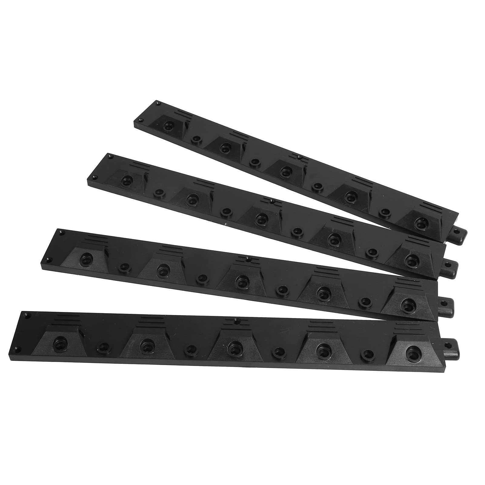 64 Inch Heavy Duty Metal Wall Mounted Tool Storage Rack with Single Hook - Garage & Home Organization System - Steel Gear Hooks for Garden Tools, Workshop Equipment & Wall Organizer - Perfect for DIY Projects, Garage Storage & Workshop Organization