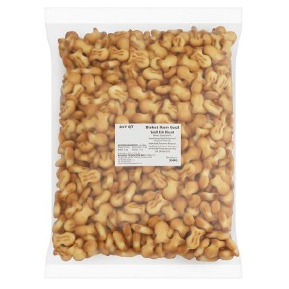 Kian Hin Small Fish Biscuit 360g (9 Pack) - Crunchy Asian Snack, Perfect for Parties, School Lunches & On-the-Go Snacking