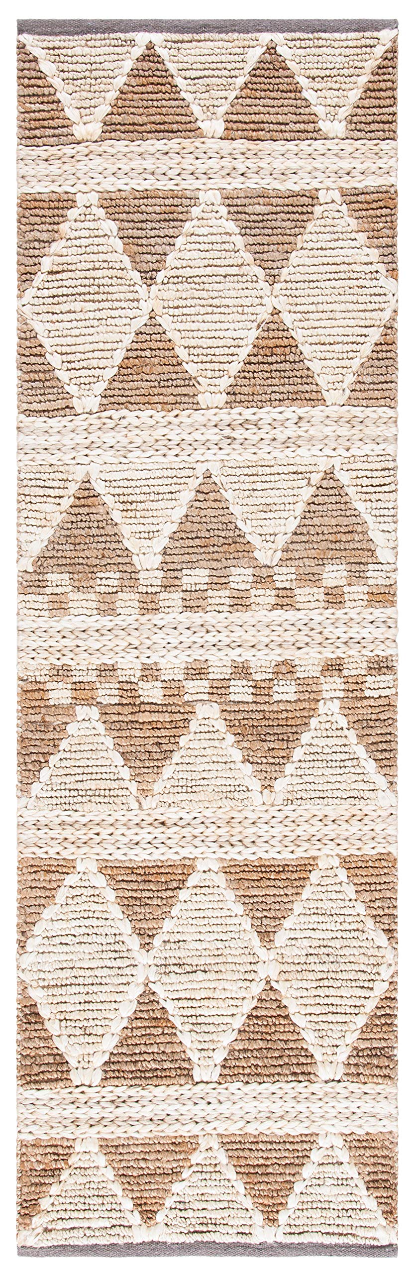 SAFAVIEH Handmade Boho Moroccan Jute Runner Rug 2'3