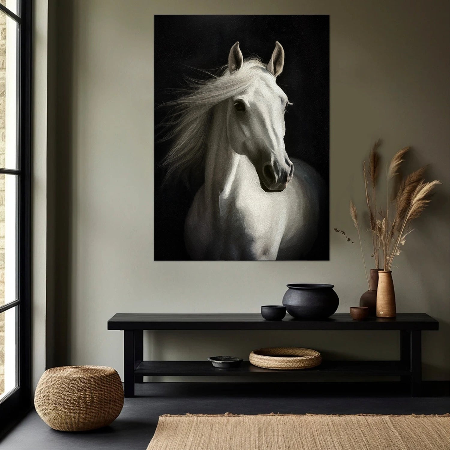 Animal Art Painting #AP108 - Handmade Wildlife Canvas Art for Home & Office Decor | Perfect for Living Room, Bedroom & Office Wall Decor