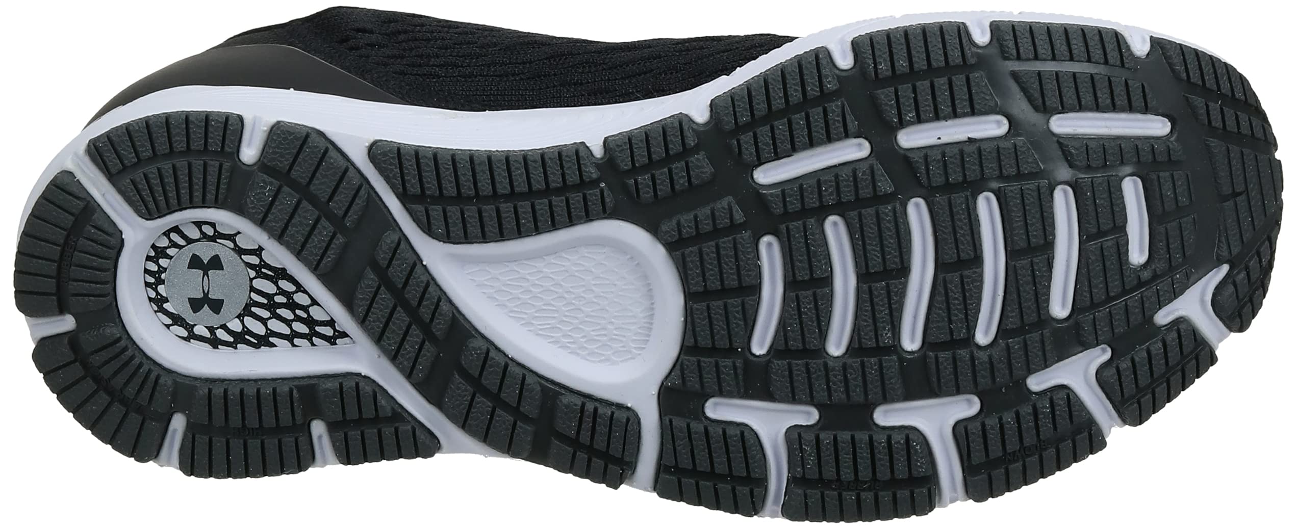 Under Armour HOVR Sonic 3 Men's Running Shoes - Lightweight Cushioned Sneakers for Training & Jogging (Size UK 12 US 13 EU 47.5, Black) - Perfect for Road Running, Gym Workouts & Daily Wear