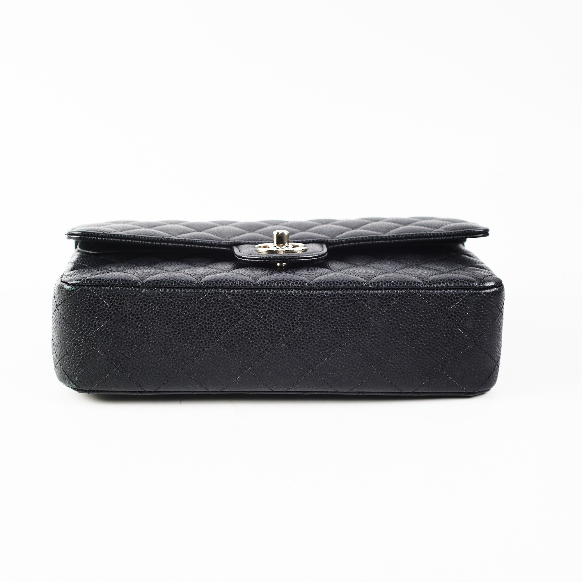 Chanel Medium Classic Flap Bag in Black Caviar Leather - Perfect for Everyday Luxury & Special Occasions