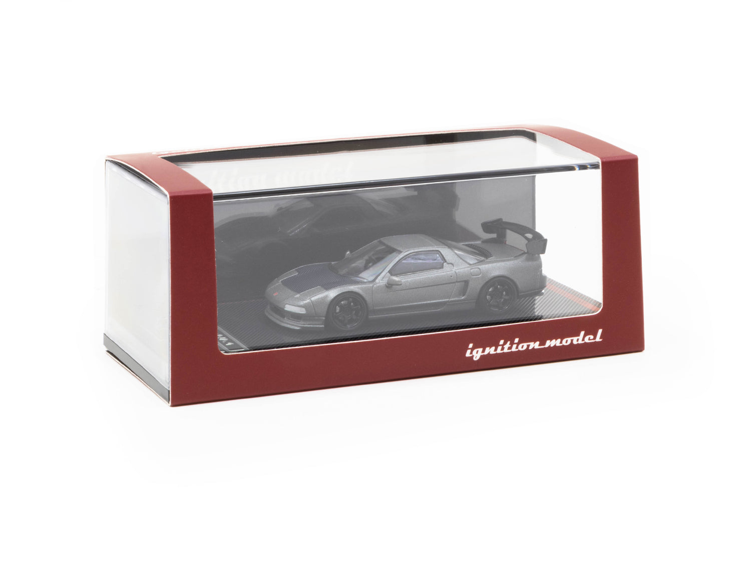 1/64 Scale Honda NSX (NA1) Diecast Model Car - Titanium Gray - Collectible Toy for Car Enthusiasts & Display for Home/Office Decor