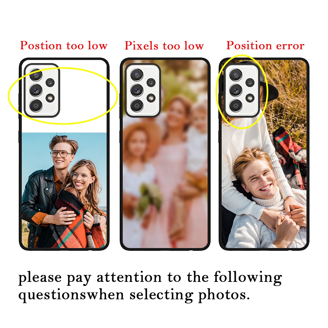 Custom Samsung Galaxy A52 5G Phone Case - Personalized Photo/Text/Name Design - Anti-Scratch Shock-Resistant Soft TPU Protective Cover (Black) - Perfect for Everyday Use, Travel & Gift Giving