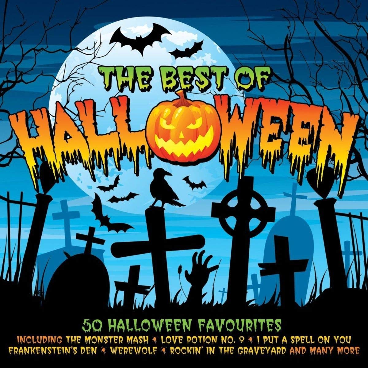 Top 50 Best Halloween Songs Collection - Spooky Party Music Playlist for Halloween Celebrations, Trick or Treating & Haunted House Decorations