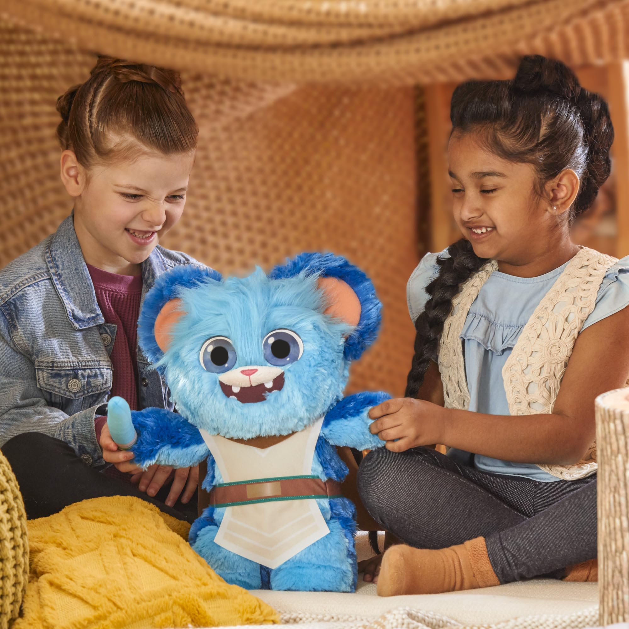 Star Wars Young Jedi Adventures Fuzzy Force Nubs Plush Toy - Soft Cuddly Preschool Toy for 3 Year Old Boys & Girls - Perfect for Playtime, Bedtime & Jedi Training Adventures