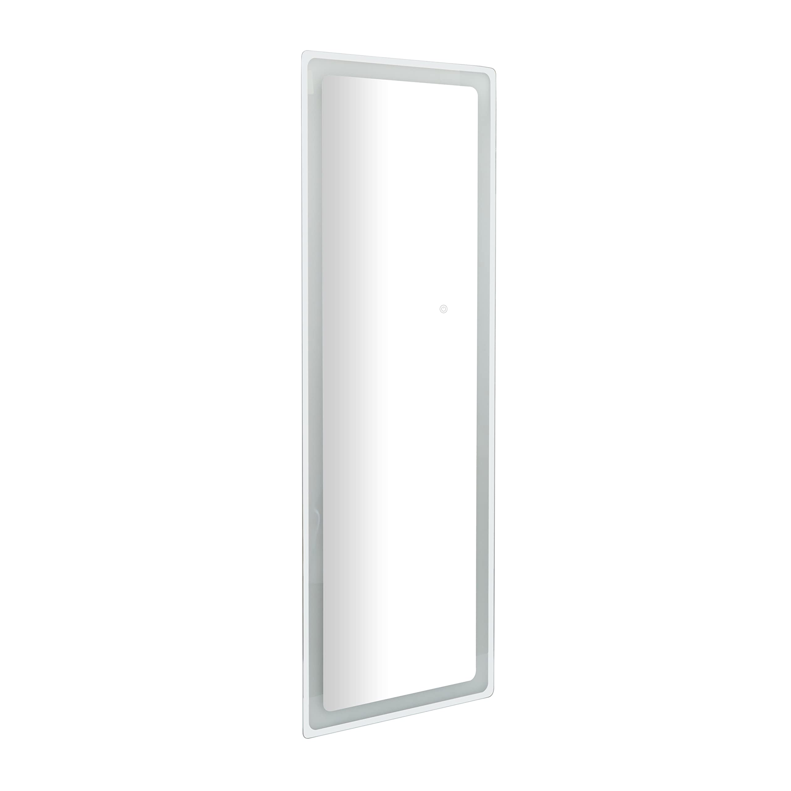 Deco 79 Silver LED Bathroom Mirror with Lights - 20