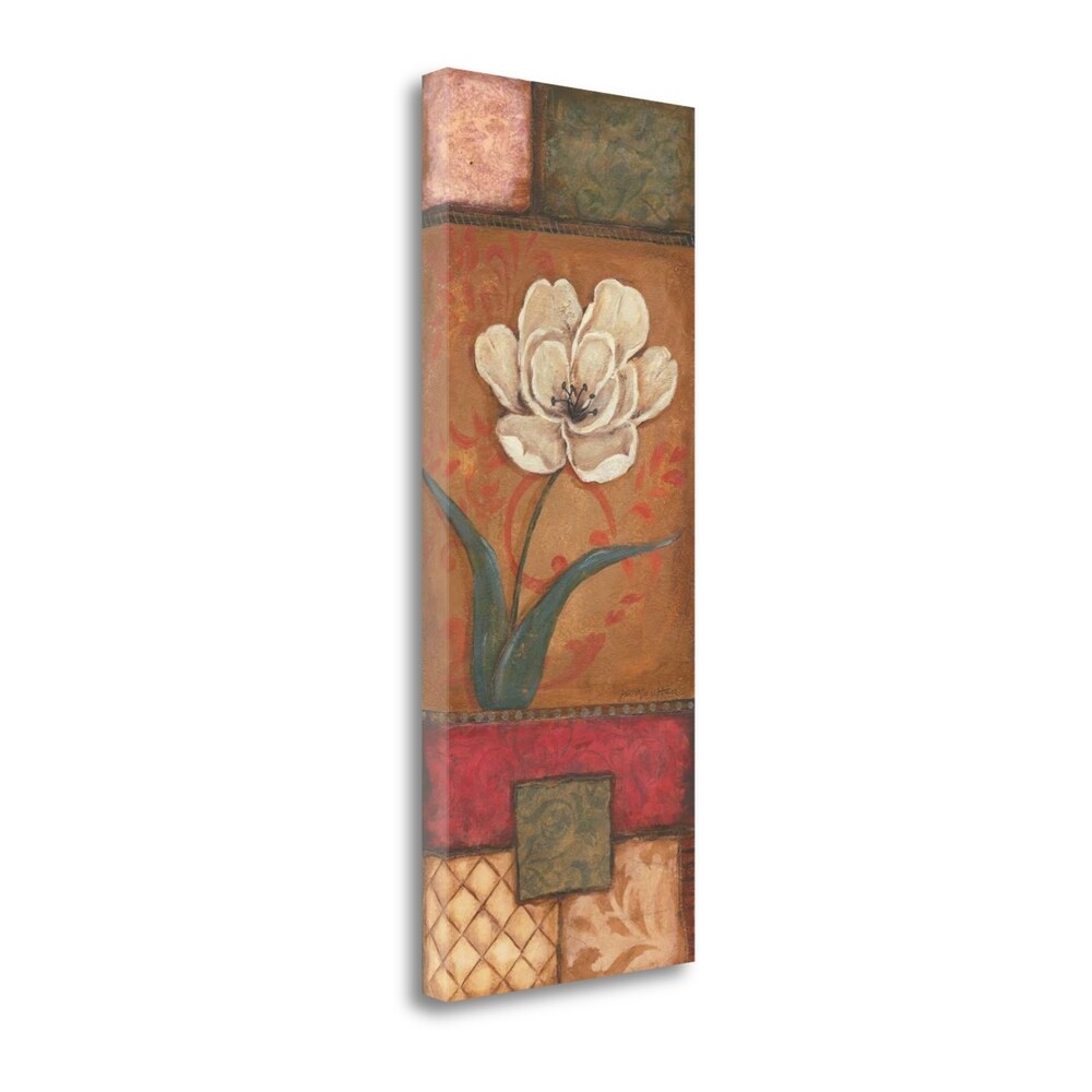 Belle Fleur by Jo Moulton - Premium Giclee Art Print on Gallery Wrapped Canvas, Ready to Hang Wall Decor - Perfect for Living Room, Bedroom & Office