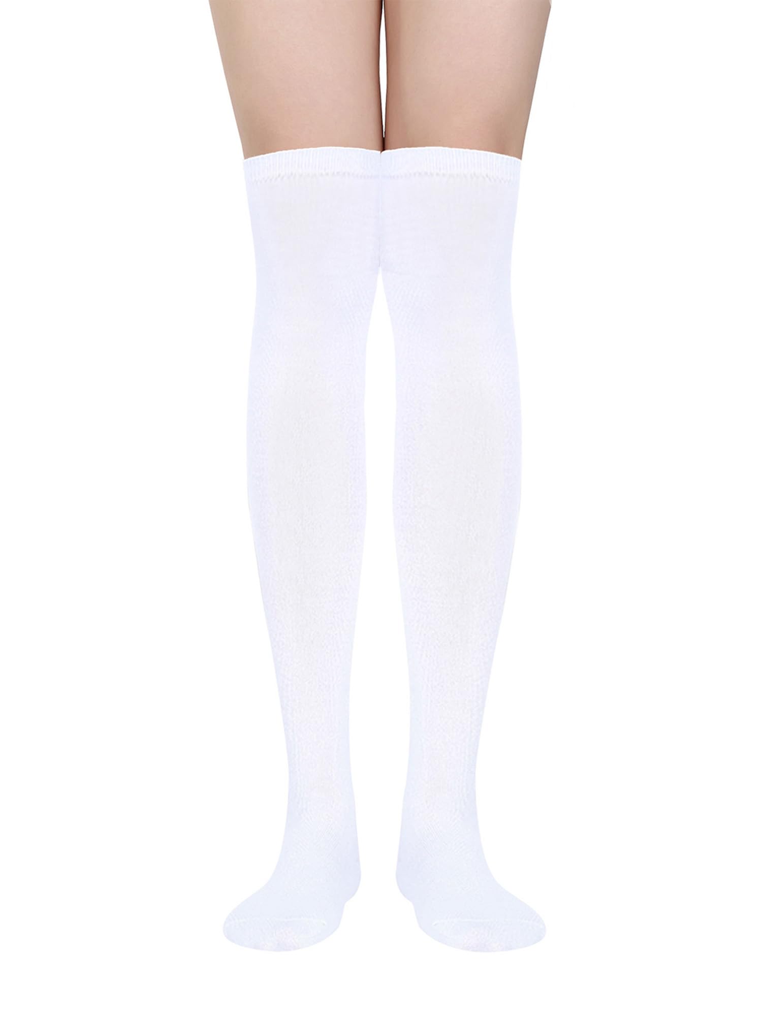 SATINIOR Women's Knee High Socks - Halloween Cosplay Stockings for Party, Costume, Anime, Gothic Lolita Fashion - Perfect for Halloween, Cosplay Events & Themed Parties