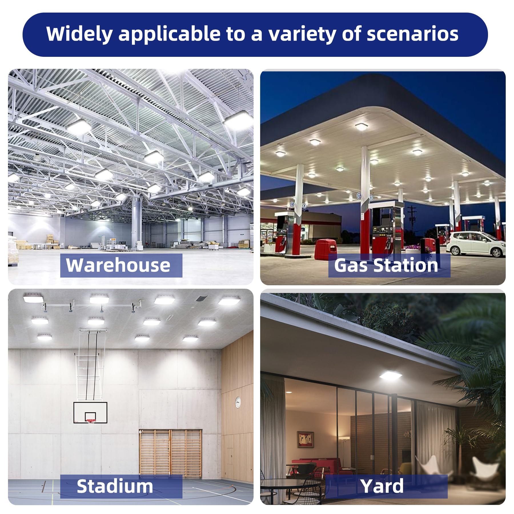 70W LED Canopy Light Fixture - 10.5