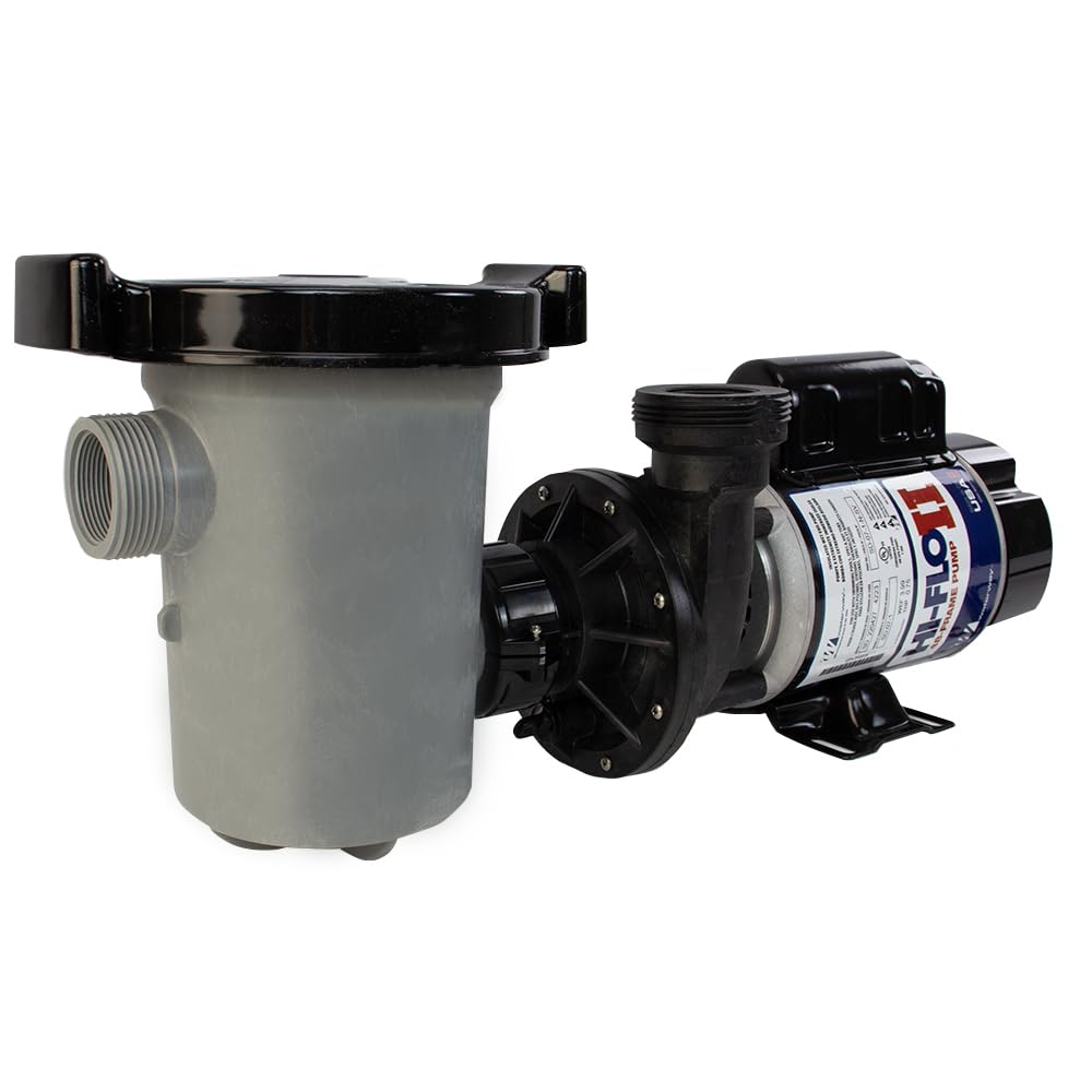 Waterway HI-Flo II 3/4 HP Top Discharge Pump for Above Ground Pools - High Performance Pool Water Circulation System for Clean and Clear Swimming Water
