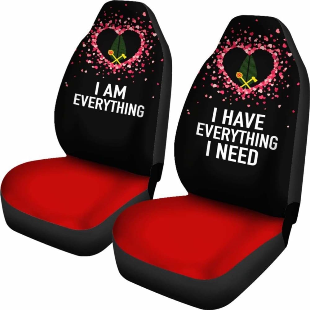 Alo Wallis and Futuna Car Seat Covers - Valentine's Day Couple Gift Set (2 Pieces) - Perfect for Romantic Road Trips and Anniversary Surprises
