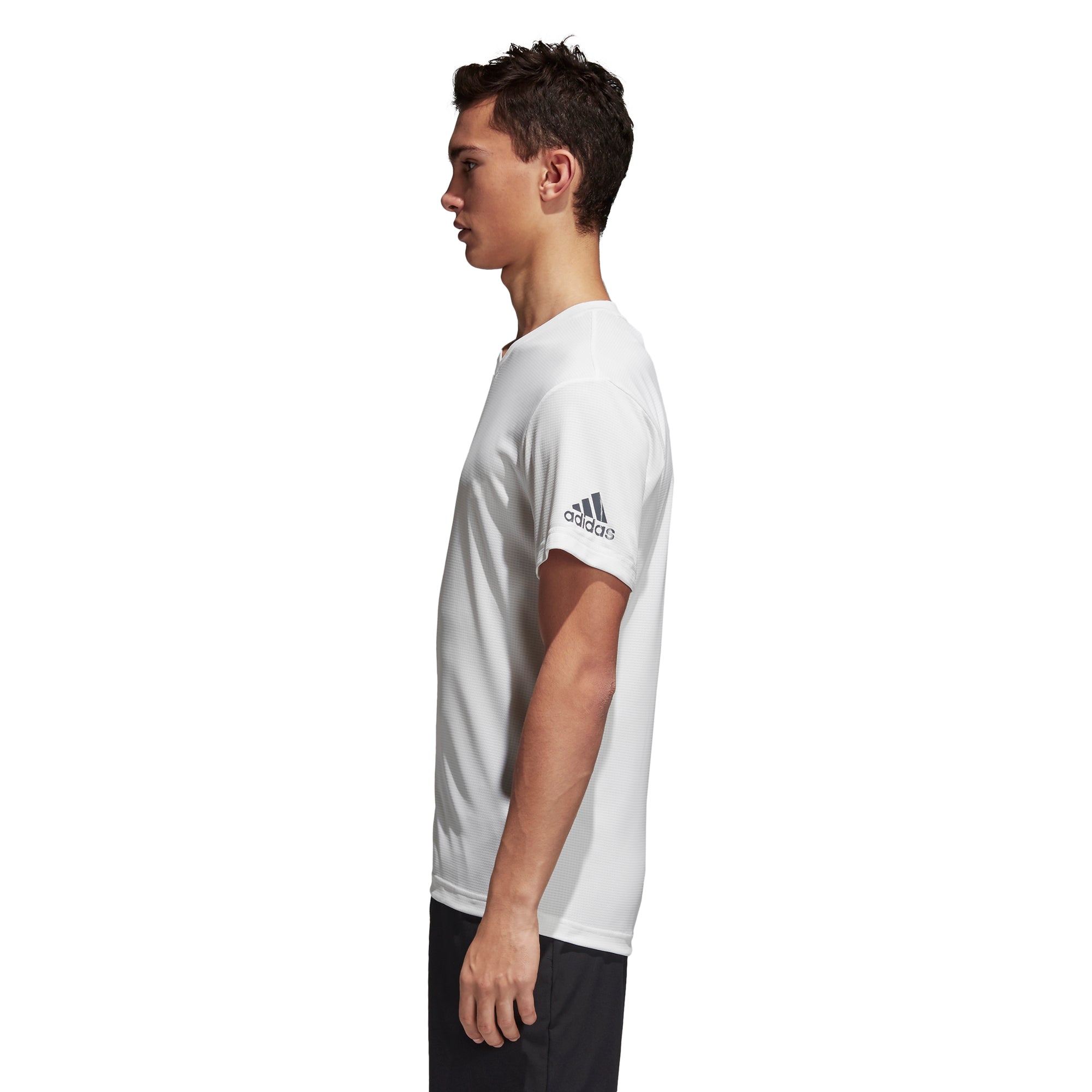 adidas Men's Climachill Performance T-Shirt - White CE1446 | Moisture-Wicking & Breathable for Running, Gym & Outdoor Sports