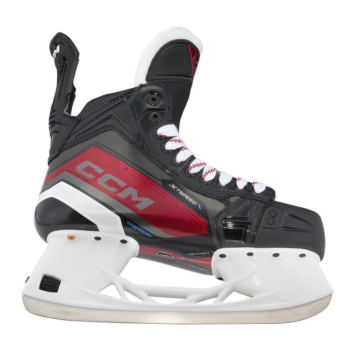 CCM Jetspeed FT680 Hockey Skates for Intermediate Players - Lightweight Performance Ice Skates for Speed & Agility - Perfect for Competitive Games & Practice Sessions