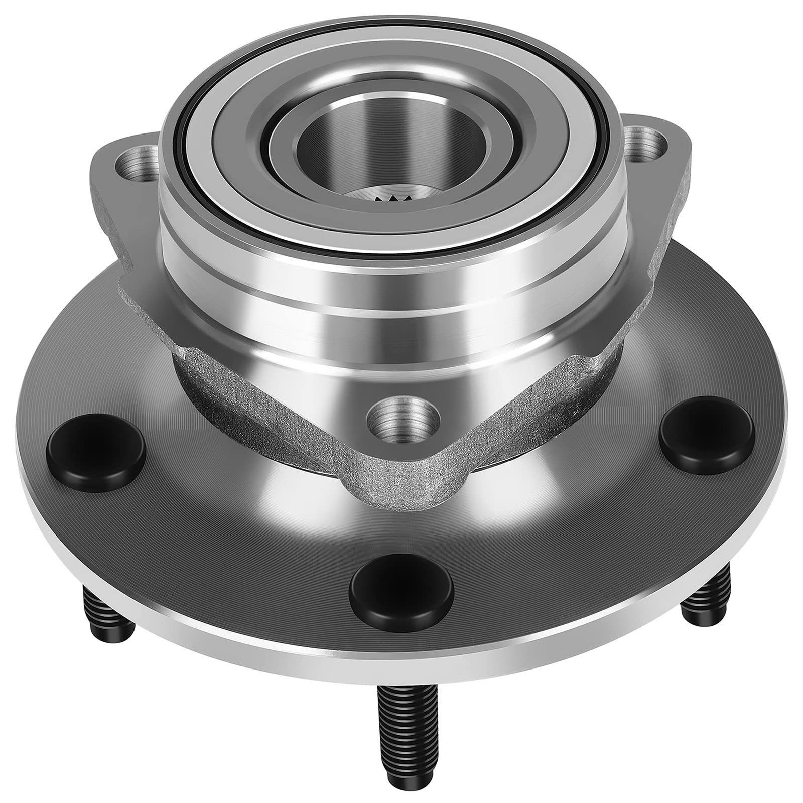 ECCPP Front 5 Lugs Wheel Bearing and Hub Assembly Compatible with 2000-2001 Dodge Ram 1500 2WD/4WD - Replacement for 515038 - Perfect for Off-Roading, Towing & Daily Driving