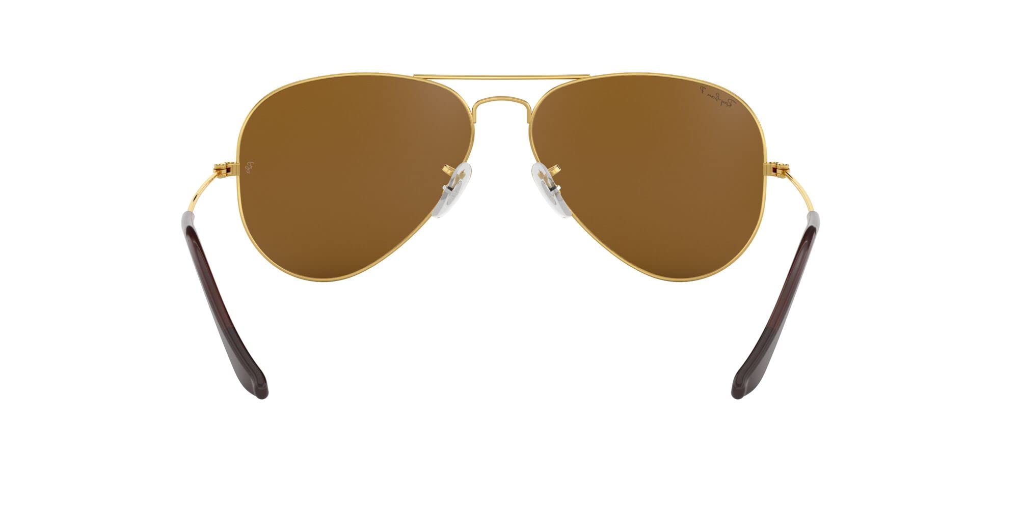 Ray-Ban RB3025 Classic Polarized Aviator Sunglasses for Men & Women - UV Protection, Lightweight Metal Frame - Perfect for Driving, Travel & Outdoor Activities