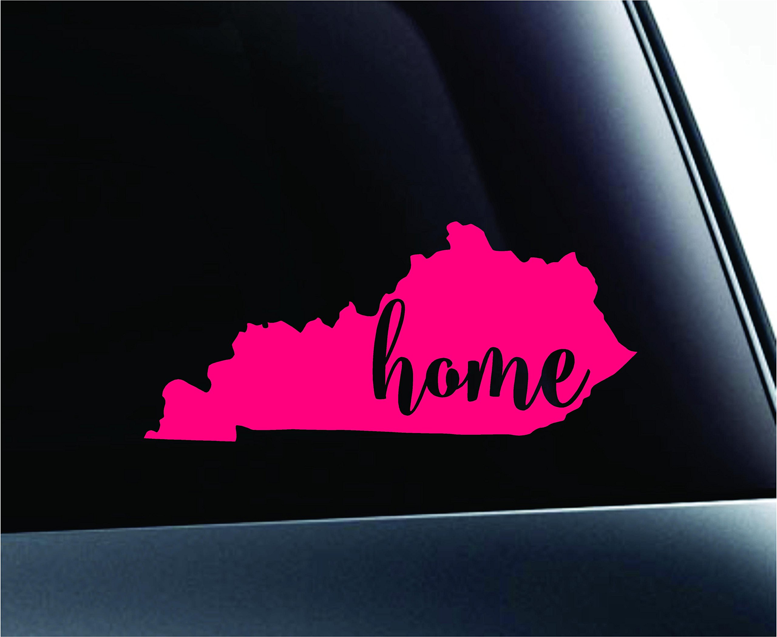 Kentucky State Frankfort Sticker Decal for Car, Laptop & Home Decor - Pink