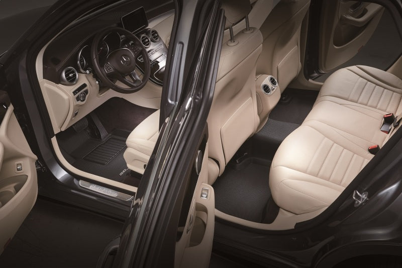 3D Maxpider 2022-2023 Subaru WRX Custom Fit Floor Mats - Kagu R1 & R2 Series in Black | All-Weather Protection & Premium Car Interior Accessories for Daily Commute & Road Trips
