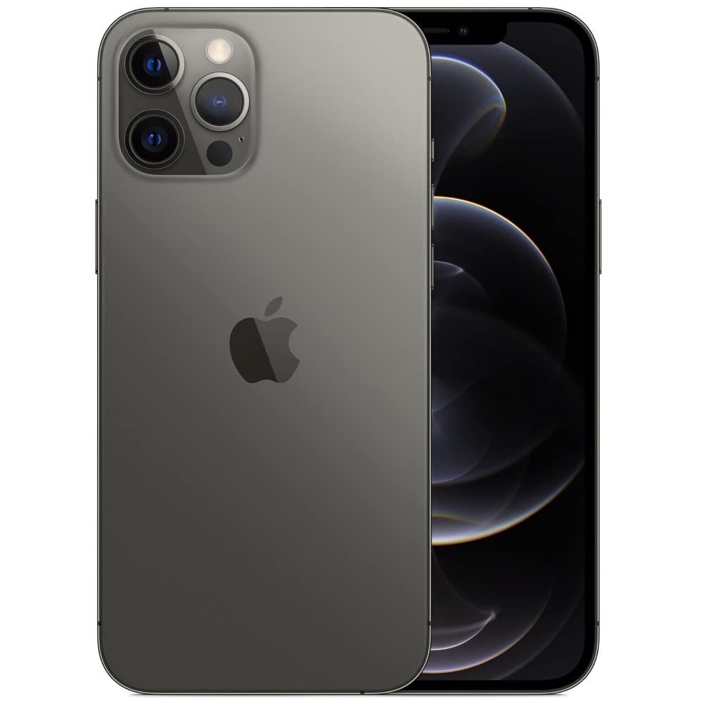 Apple iPhone 12 Pro 512GB Graphite - Unlocked GSM Smartphone (Renewed/Refurbished) for Business, Travel & High-Performance Mobile Needs