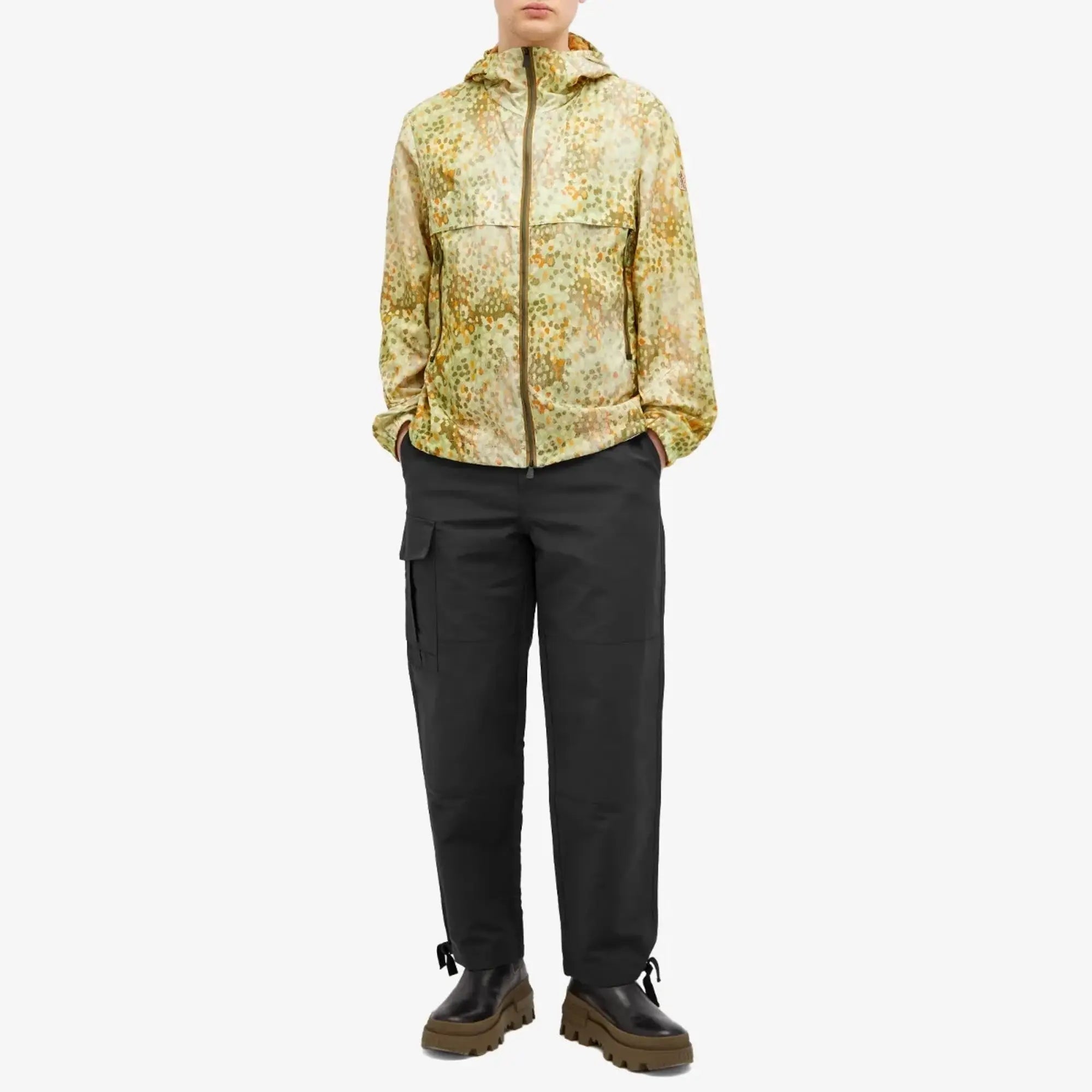 Moncler Grenoble Camouflage Easton Jacket - Waterproof Winter Coat for Men, Lightweight Insulated Puffer Jacket with Hood | Skiing, Snowboarding & Outdoor Adventures
