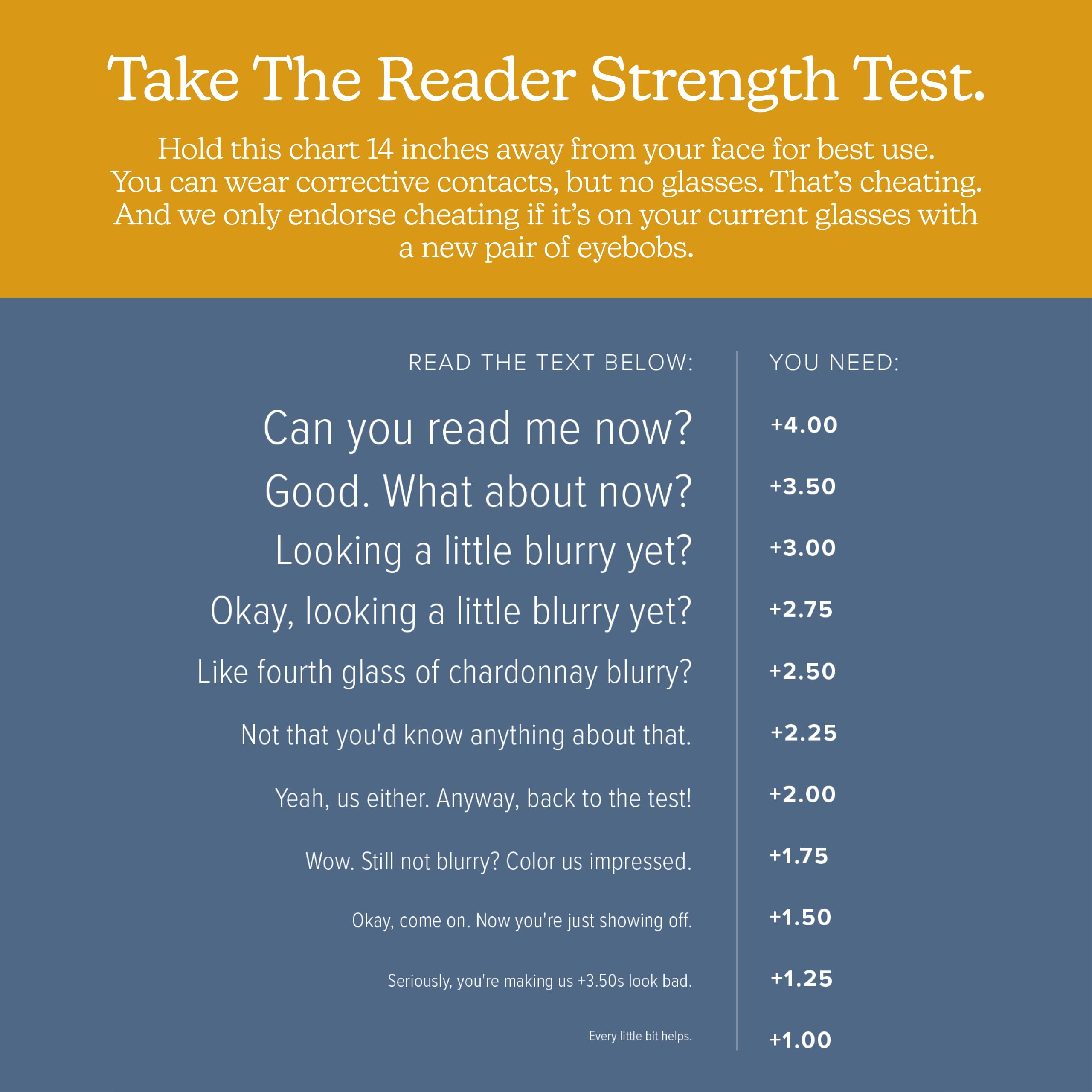 Eyebobs What Inheritance? Premium Reading Glasses for Men & Women - Half-Rim Frames for Average Faces | Stylish Readers for Office, Reading & Computer Work