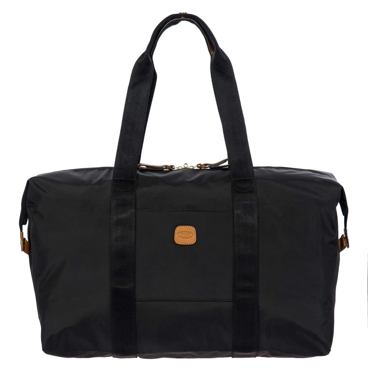 Bric's X-Bag/X-Travel 2.0 Foldable Duffel Bag - 18 Inch Carry On Luggage & Overnight Travel Bag - Lightweight & Durable - Perfect for Air Travel, Gym, Weekend Getaways (Black)