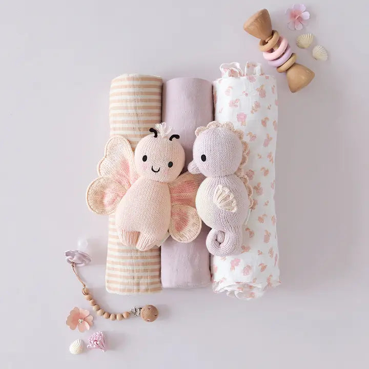 Adorable Cuddle Kind Baby Seahorse Plush Toy - Soft & Huggable Stuffed Animal for Kids, Perfect for Comfort, Sleep, and Playtime | Ideal Gift for Birthdays, Baby Showers & Holidays