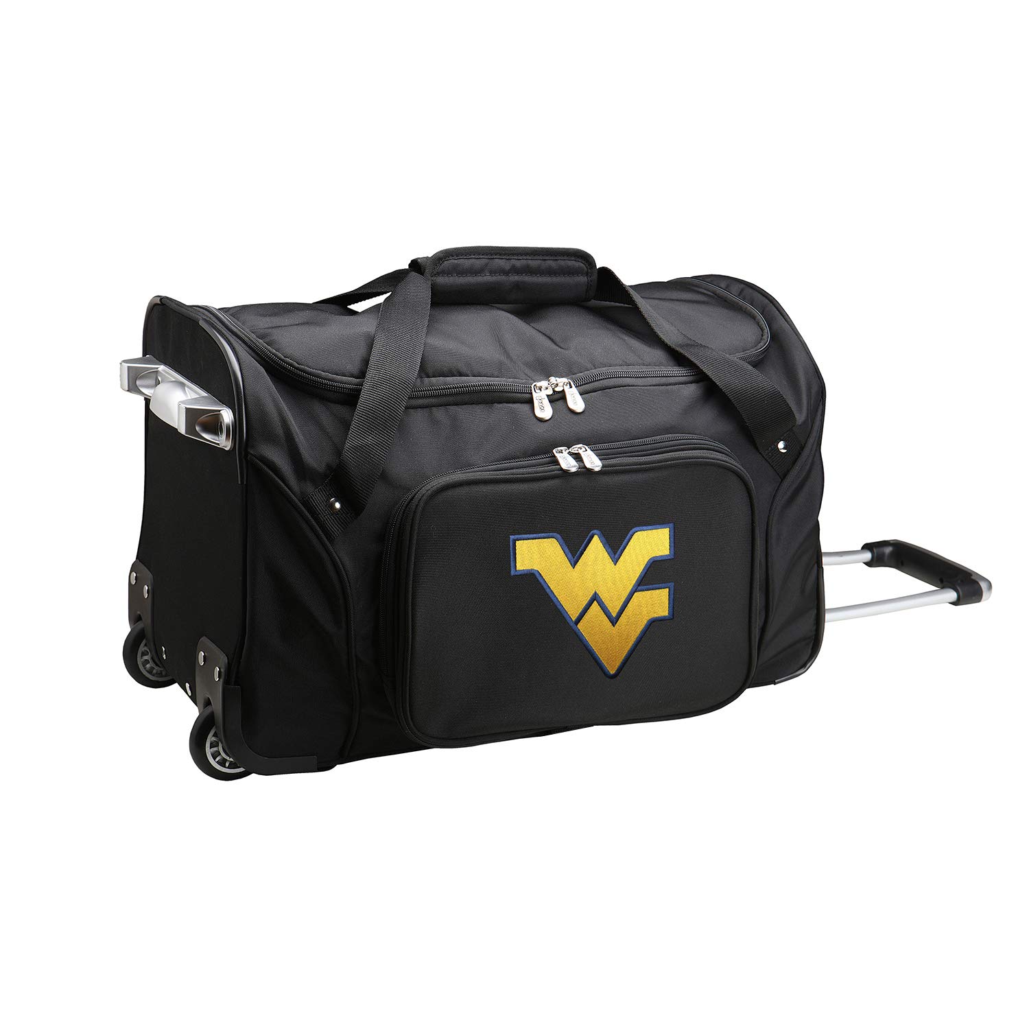 NCAA Wheeled Duffel Bag 22-inch Travel Sports Gear for College Athletes - Perfect for Gym, Team Travel & Weekend Getaways