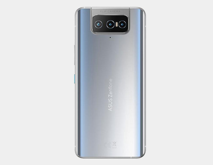 ASUS ZenFone 8 Flip ZS672KS 5G Smartphone | 128GB ROM 8GB RAM | GSM Unlocked (Silver) - Perfect for Gaming, Photography & Business Use