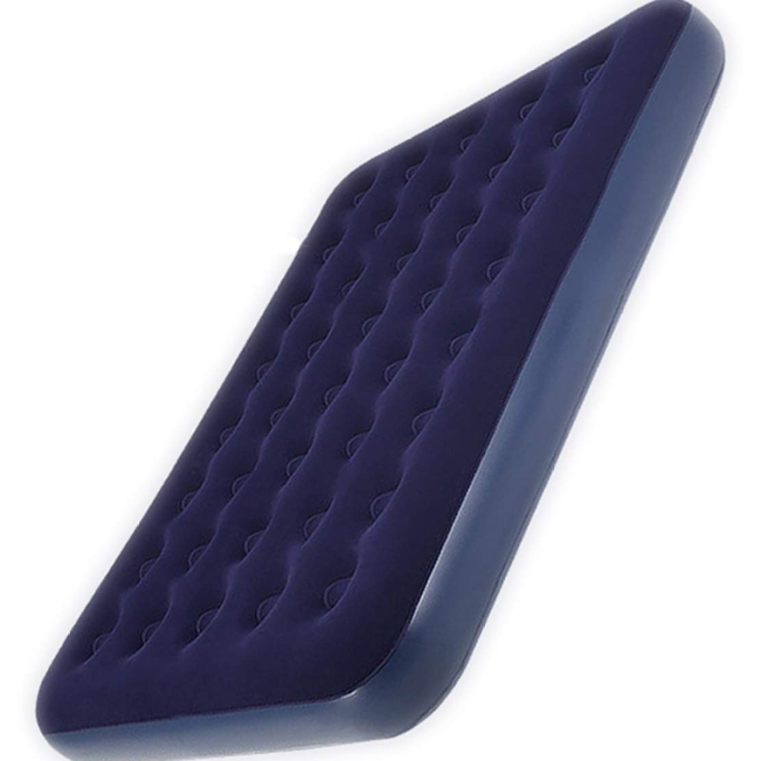 JLDN Queen Air Mattress with Flocked Top - Inflatable Elevated Airbed for Camping, Travel & Home Guest Use - Comfortable Portable Bed for Outdoor Adventures & Indoor Sleepovers