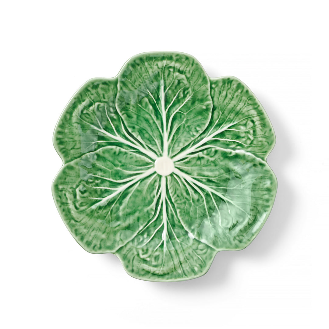Fresh Green Cabbage Salad Dinner Plates - Eco-Friendly Ceramic Dinnerware Set for Healthy Meals | Perfect for Family Dining, Parties & Restaurant Use
