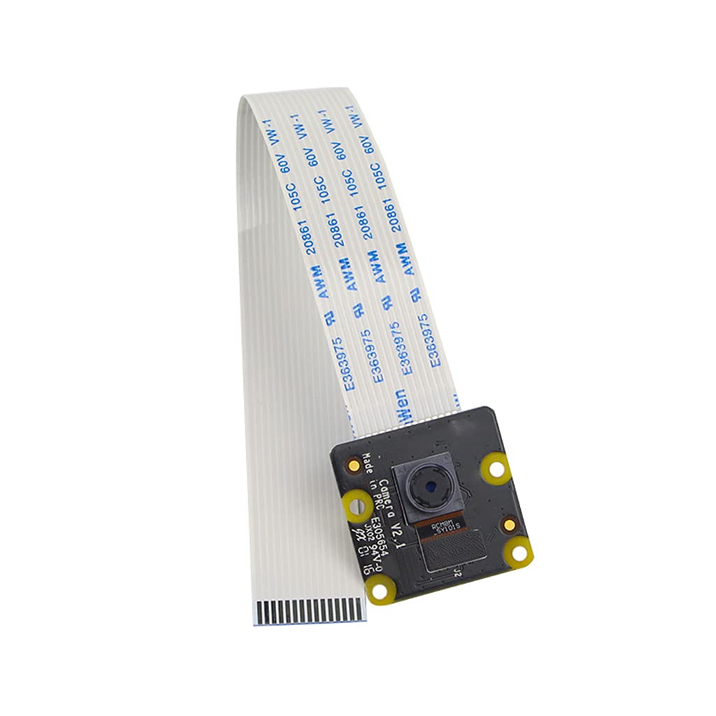 GMBYLBY 1080P Day Night Security Camera with Adjustable Focus - 8MP Light-Sensitive Sensor for Raspberry Pi 4B/3B+ (V2 Module) - Ideal for Home Surveillance, DIY Electronics & Night Vision Projects