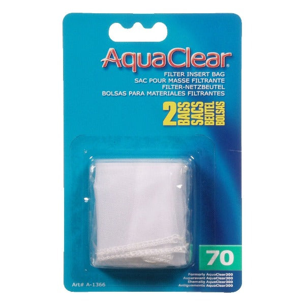 Fluval AC Series Filter Insert Bags - Premium Replacement Media for Aquarium Filtration - Perfect for Fish Tanks, Turtle Tanks & Aquatic Habitats