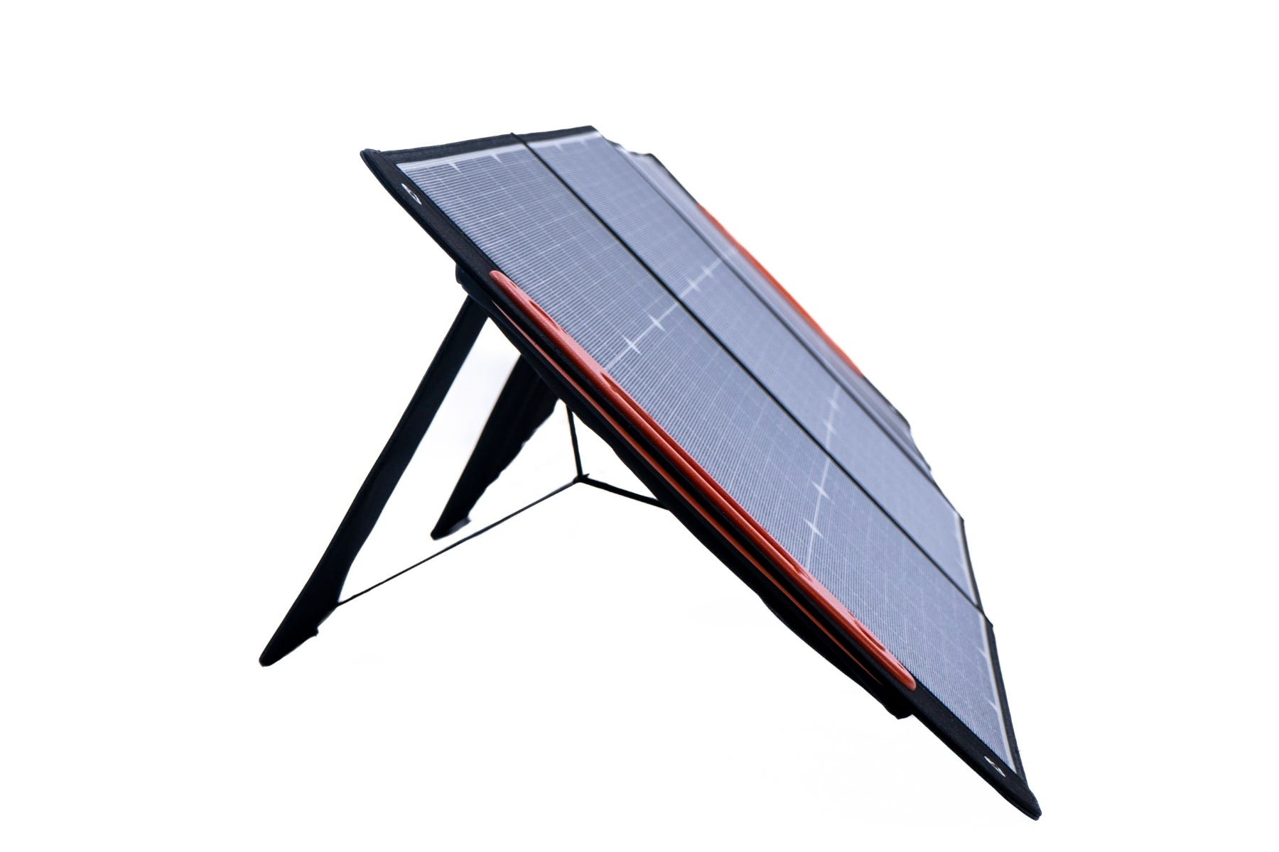 DK2 Elite Energy 200W Portable Solar Power Panel - Foldable & Lightweight for Camping, RV, Hiking, and Emergency Power Supply