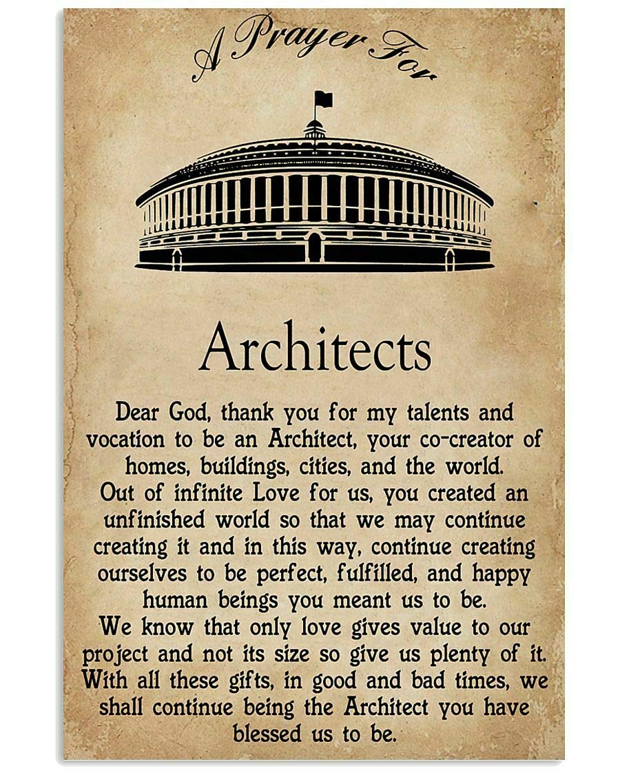 1000 Piece Jigsaw Puzzle - Architect Prayer Blessing Design - Educational Puzzle Game for Adults & Kids - Perfect for Family Bonding, Brain Development & Stress Relief - Great Gift for Architects & Puzzle Lovers