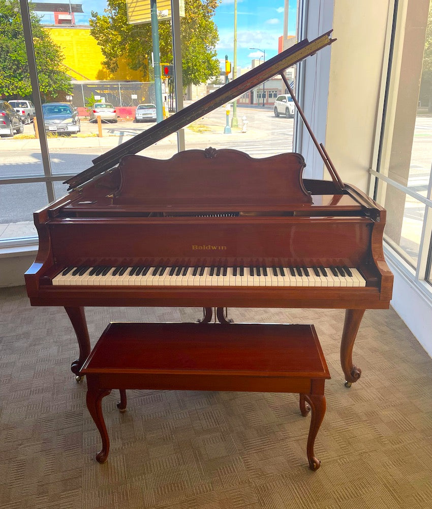 Baldwin 5'8 R226 Grand Piano in Polished Walnut - Premium Upright Piano for Home, Concert Hall & Music Studio | Perfect for Professional Pianists & Music Lovers